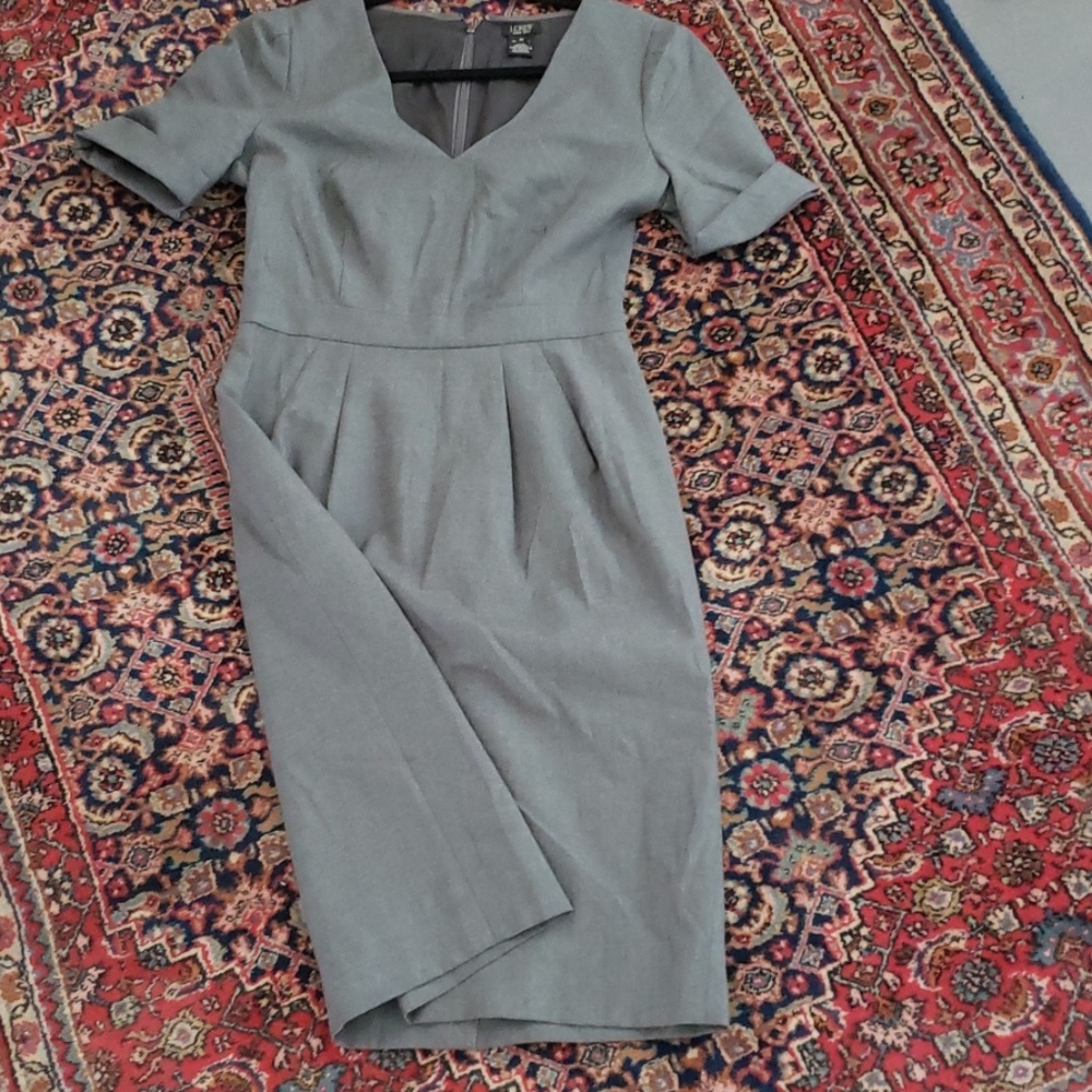 J. Crew 4 tall tailored dress